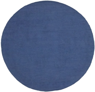 Morgenland Kelim Teppich - Trendy - Fancy - 150 x 150 - Blau