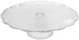 Tortenplatte aus Glas Ø 30cm Antic Line SEB10540