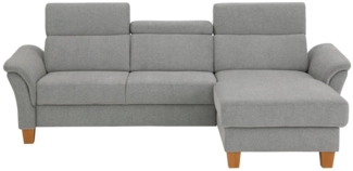 Home affaire Ecksofa Conville L-Form, Federkern, wahlweise mit Bettfunktion und Bettkasten bzw. Stauraum