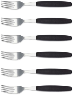 GIESSER Bestecklöffel Besteck Gabel, Teelöffel, Löffel, Kuchengabel (6 Stück), schönes Design, langlebig, kombinierbar, spülmaschinenfest