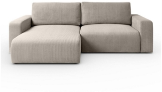 Lookway Ecksofa OPERA L-Form Couch, mit Bettfunktion und Bettkasten