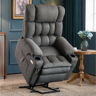 MCombo Relaxsessel M MCombo Elektrische Aufstehhilfe 3 Motor Relaxsessel 7546, mit 3 Motoren