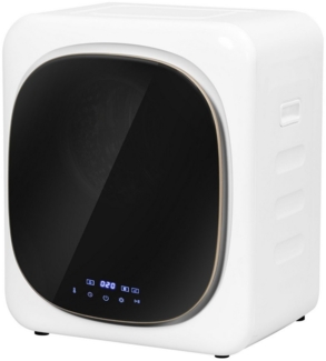 DOPWii Wandwäschetrockner Wäschetrockner mit UV-Desinfektion, kompakte Bauweise, 4 kg Kapazität, Ablufttrockner mit Touch-Display,Timer & Wandmontage,Wäschetrockner