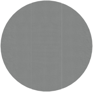 vidaXL Pool-Bodentuch, Hellgrau, 150 gr/m² Polyester, Ø 396 cm