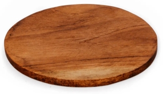 Der Teak-Root-Nordic Untersetzer - Natürlich - 10x10x1cm