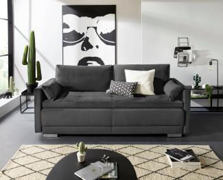 INOSIGN Schlafsofa Berlin, mit Boxspringaufbau, Bettfunktion & Bettkasten, Dauerschlafsofa