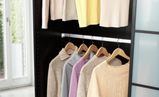 Ruco Kleiderstange (2 St), verstellbar in der Breite von 58-100cm