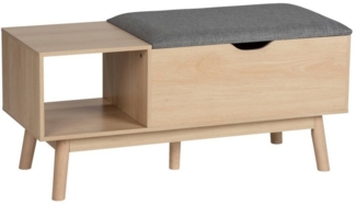 Wenko 50761800, 1 Tür(en), 1 Regale, Eiche, Mitteldichte Faserplatte (MDF), Eiche, Mitteldichte Faserplatte (MDF)