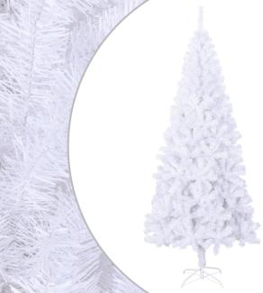 vidaXL Künstlicher Weihnachtsbaum L 240 cm Weiß 244193