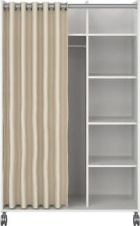 ebuy24 Kleiderschrank Kit Kleiderschrank 160x100x49cm, offen, Kleidersta