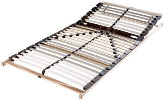 Lattenrost MONDO Happy Size 90 x 200 cm / MONDO Happy Size Maxi Strong, Weiß / Grau, 90 x 9 x 200 cm