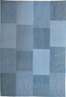 Teppich SchoenesWohnen24 Lyrical 110 Multi / Blau 160x230 cm