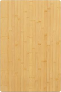 vidaXL Tischplatte 60x100x4 cm Bambus 352721