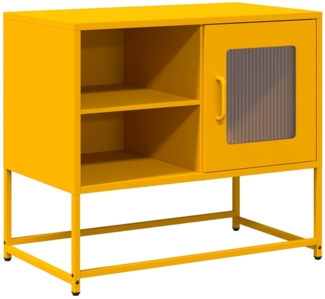 vidaXL TV-Schrank Senfgelb 68 x 39 x 60,5 cm Stahl 853389