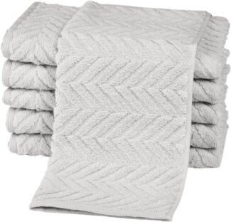 ROSS Gästehandtücher Sensual 9001, Frottier (6-St), 100% Baumwolle