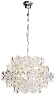 By Rydéns 4202350-6510 Monarque Mini Pendelleuchte 3-flammig chrom-klar