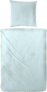Vario Bettwäsche Baumwolle Seersucker uni ozean, 135x200 cm