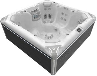 Wellis Elbrus Life Premium Whirlpool Außenwhirlpool 236x236x95cm für 7 Personen inkl. Thermocover