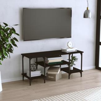 vidaXL TV-Schrank Schwarz 102x35x45,5 cm Holzwerkstoff 826330