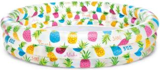 INTEX Pineapple Baby Pool Kinderplanschbecken ca. 132 x 28 cm