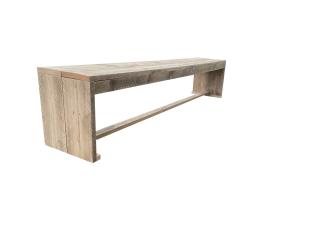 Wood4you - Gartenbank New Harlem Gerüstholz 140Lx43Hx38T cm