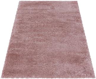 Soft-Shaggy Teppich FLUFFY ROSE 80 X 150cm Rechteck