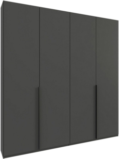 Wimex Kleiderschrank Mugano,in 8 Breiten,3 Höhen,2 Tiefen, viele Farben, Made in Germany (in Basic oder Premium Ausstattung) mit langen oder kurzen Griffen aus Metall, mit oder ohne Spiegel