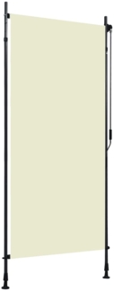 vidaXL Außenrollo 100 x 270 cm Creme 145939
