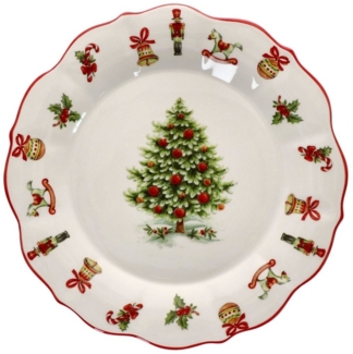 MamboCat Speiseteller Maestro Natale Gebäckteller Keramik Speiseteller Weihnachten