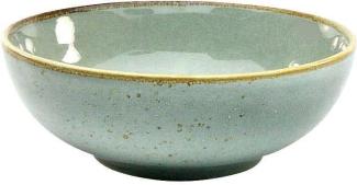 CreaTable 22049 Nature Collection Mehrzweckschale Ø 16,5 cm, 527 ml, stone (6er Pack)