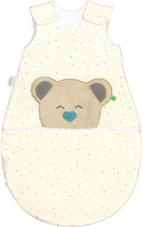 Odenwälder Jersey-Schlafsack Mucki Air heart and stars mint 70