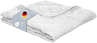 XDREAM Sommerbettdecke Pure, ultraleichtes und dünnes Steppbett, ideal für den Sommer, Füllung: Hohlfaser-Polyesterfüllung, Bezug: Polyester, allergikerfreundlich, atmungsaktiv, Kinderdecke 100x135 cm