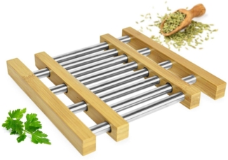 Ausziehbarer Untersetzer für Töpfe, Pfannen und Auflaufform Topfablage Gitter