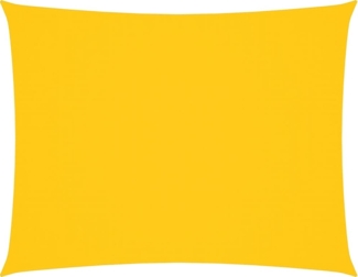 vidaXL Sonnensegel Oxford-Gewebe Rechteckig 5x6 m Gelb 135604