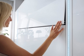 Compleo Schrankbett Vertical Wandklappbett Lenart Bed Concept, Ideal für kleine Räume