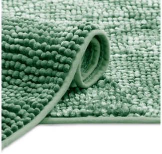 AmeliaHome Badematte Badematte Badteppich Badvorleger Duschvorleger Badezimmer rutschfest, rutschhemmend beschichtet, Rutschfest, Polyestertextilien, Rechteck, 50x70 cm, 60x90 cm, 70x120 cm