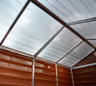 Palram - Canopia Kunststoff Gerätehaus Skylight 46
