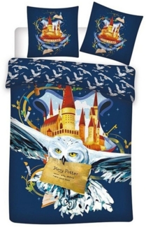 Harry Potter Bettwäsche Set Bettbezug 140x200 cm und Kissenbezug 63x63cm für das Kinderzimmer