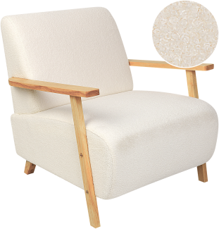 Sessel LESJA Bouclé Helles Beige