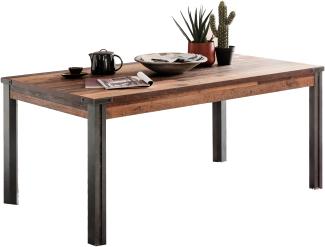 trendteam smart living Esszimmer Küchentisch, Esstisch Prime, 160 x 77 x 90 cm Old Wood NB