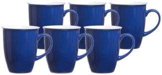 Ritzenhoff & Breker DOPPIO Kaffeebecher 320 ml Indigo blau 6er Set