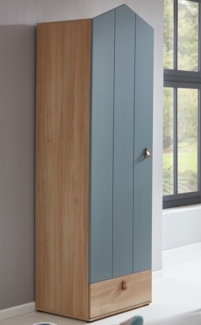 arthur berndt Kinderkleiderschrank Kleiderschrank »Roofy« 1-türig mit Soft-Close-Funktion Soft-Close Funktion