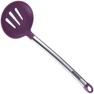 BERGNER Flexikitchen Kochlöffel Slotted Skimmer BG-3363-PU lila