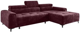 Ecksofa Volta Mini (Farbe: Monolith 69, Seite: Rechts)