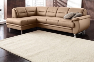 sit&more Ecksofa Mailand L-Form, wahlweise mit Bettfunktion