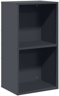 vidaXL Brennholzregal Anthrazit 40x30x75 cm Kaltgewalzter Stahl 864193