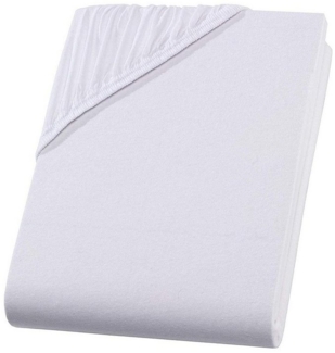 Zestri Spannbettlaken Jersey für normale Matratzen, Boxspringbett, Wasserbett & Topper, Gummizug: rundum, 90x200 140x200 180x200 200x200 cm, Baumwolle, Bettlaken Spannbetttuch