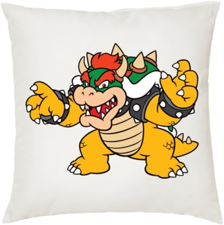 Blondie & Brownie Dekokissen Bowser Mario Yoshi Luigi Game Gamer Gaming Konsole Retro