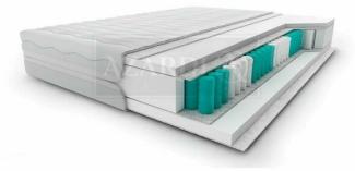 Matratze Exklusive Matratzen mit Visco Kern 7 Zonen Luxus Schlafzimmer