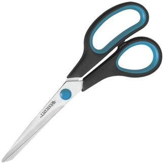 Westcott Universalschere SoftGrip 21 cm Linkshänder schwarz/blau